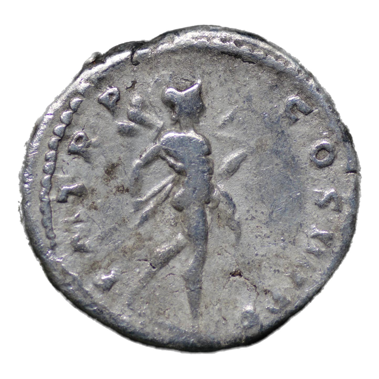 Trajan 98-117AD AR Denarius Rome. Mars - Premium Ancient Coins - denarius