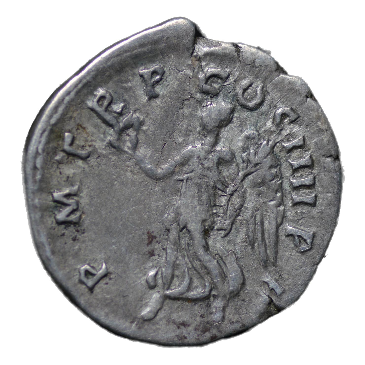 Trajan 98-117AD AR Denarius Rome. Victory - Premium Ancient Coins - denarius