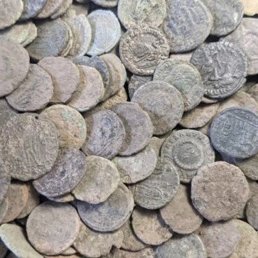 UNCLEANED Ancient Roman Bronze Coins. GENUINE! 1600+ YEARS OLD - 1 per bid - Premium Ancient Coins - uncleaned