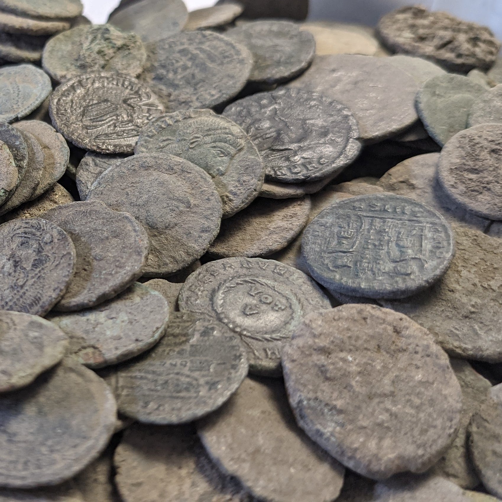 Roman Shell Coin Roman Silver Coins