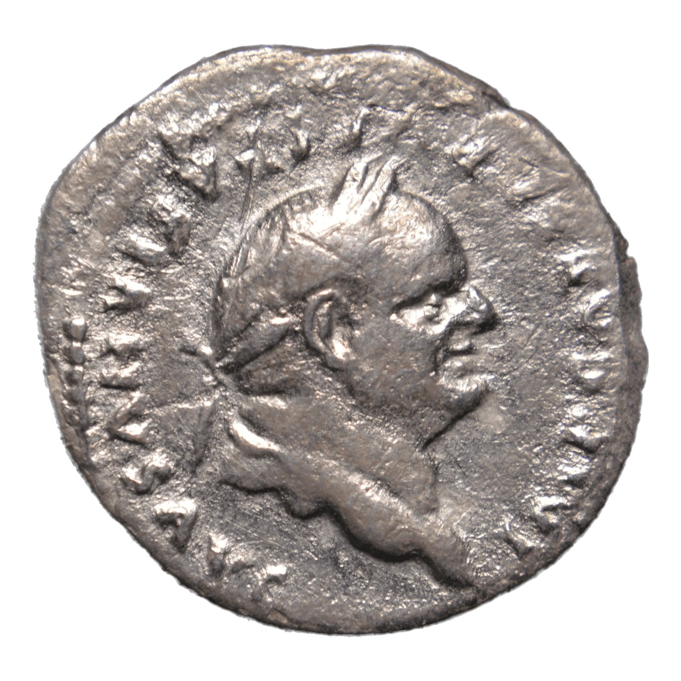 Vespasian 69-79AD - Rome. AR Denarius - Sol on Column - Premium Ancient Coins - denarius