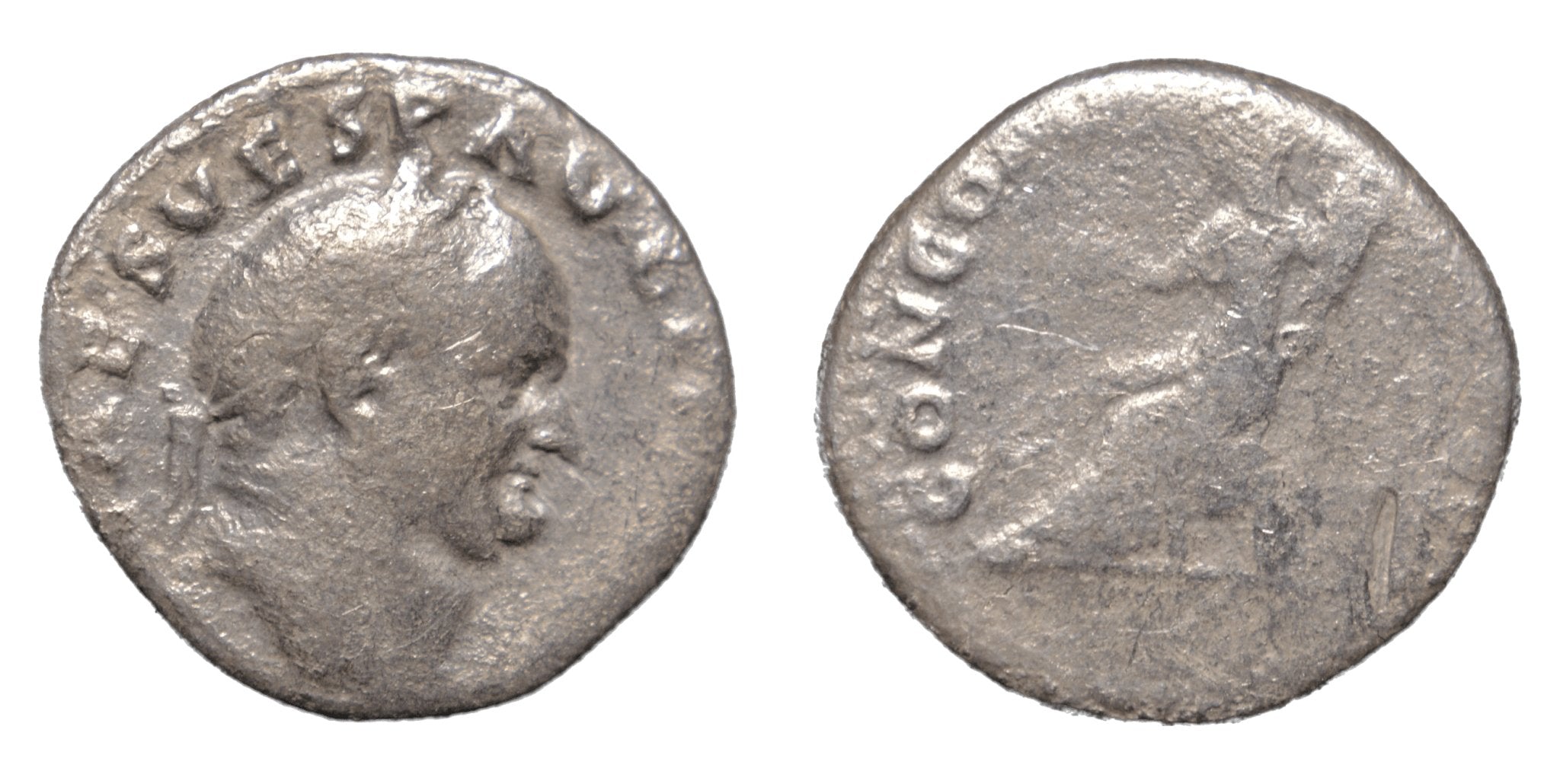 Vespasian denarius For Sale